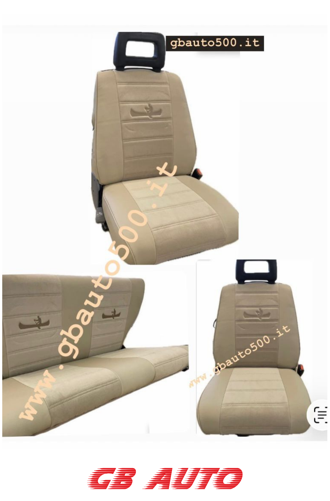 Tappezzeria Fiat Panda Sisley 4x4